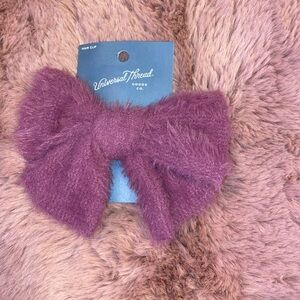 16 Universal Thread Purple Hair Clip and 1 Green